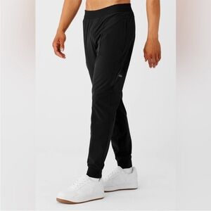 Alo Yoga Mens Co Op Jogger Pants Size Large Black